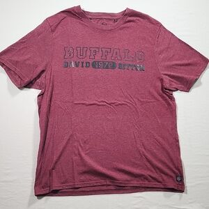Buffalo David Bitton Men's Red T-Shirt